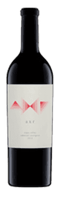 AXR Napa Valley Cabernet Sauvignon bottle on white background