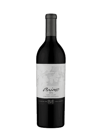 Animo Napa Valley Cabernet Sauvignon bottle on white background