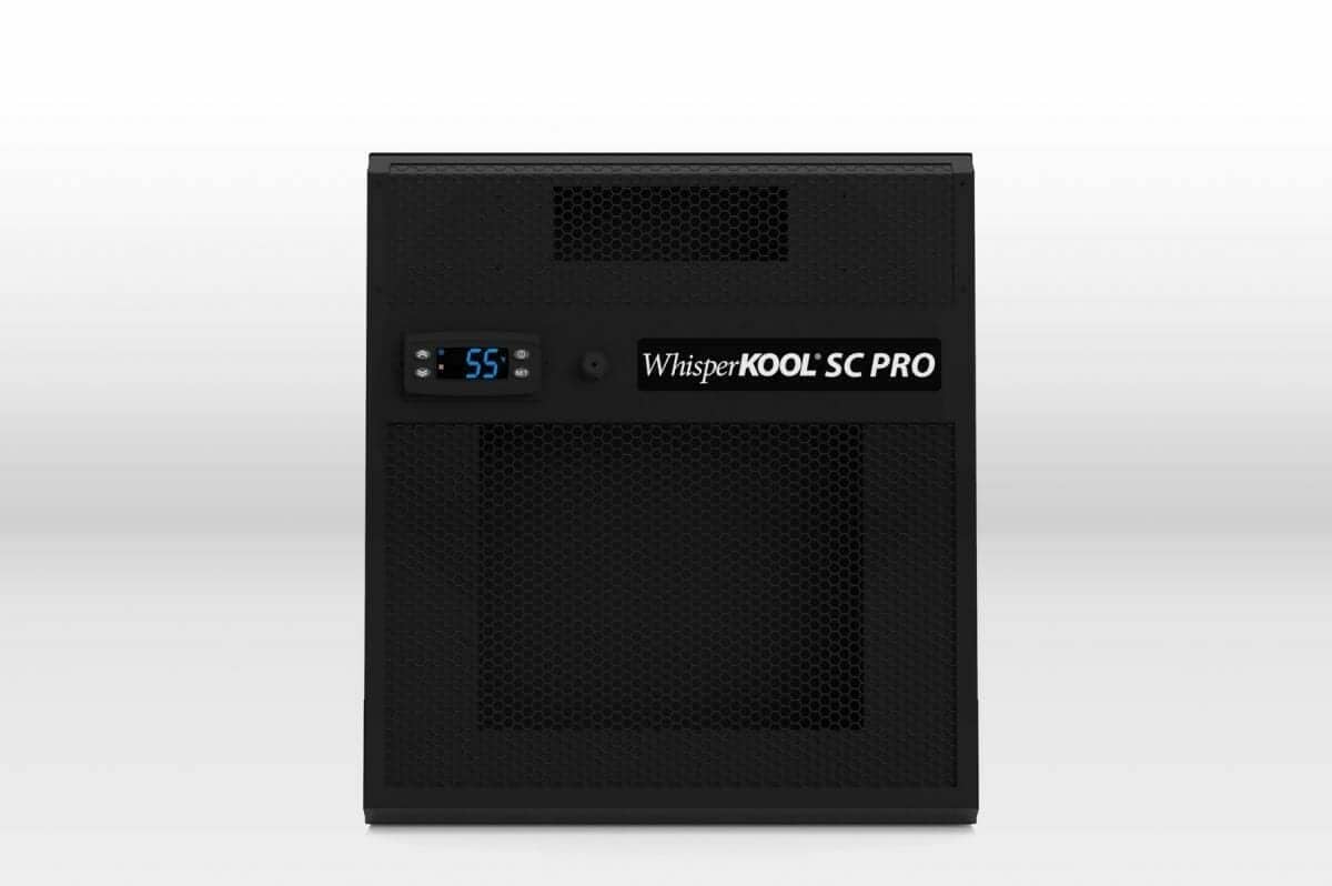 WhisperKOOL SC PRO cooling unit, front view