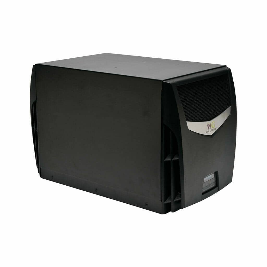 Wine Guardian through-the-wall cooling unit on white background