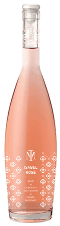 Isabel Rose bottle by Isabel Mondavi on white background