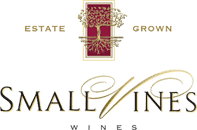 Small Vines Wines Estate Grown crest logo