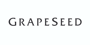 Grapeseed wordmark logo in dark serif type