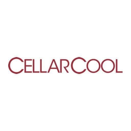 CellarCool wordmark logo in maroon lettering
