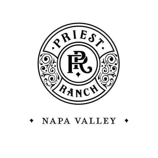 Priest Ranch Napa Valley circular crest logo