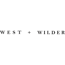 West + Wilder wordmark logo, small size