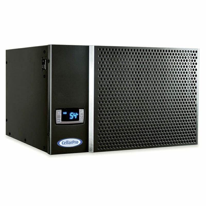 CellarPro 1800 series wine cellar cooling unit, side view