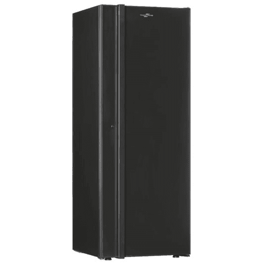 Transtherm Ermitage Prestige wine refrigerator, black solid door