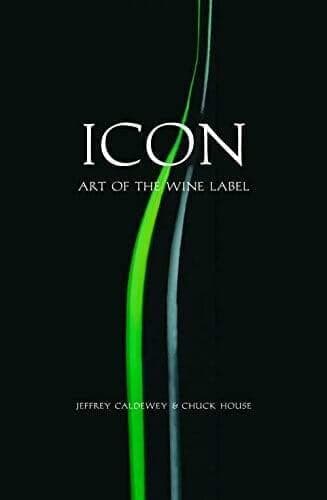 Icon: Art of the Wine Label book cover on a black background