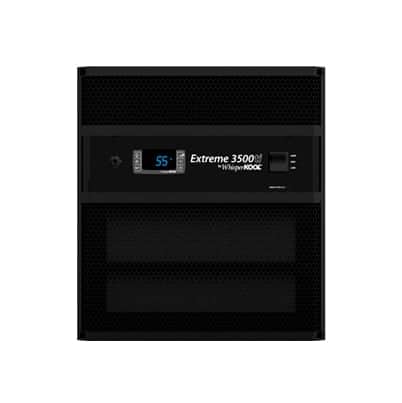 Front view of the WhisperKOOL Extreme 3500ti cooling unit with digital display