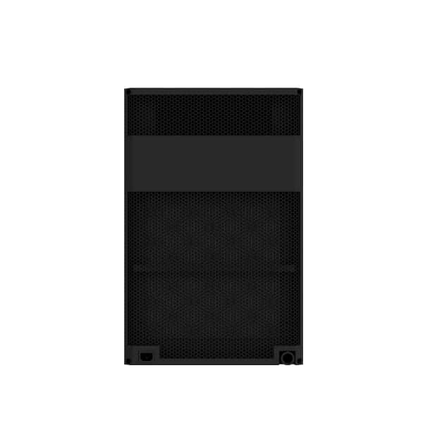 Rear grille panel of the WhisperKOOL Extreme 8000ti cooling unit, studio shot