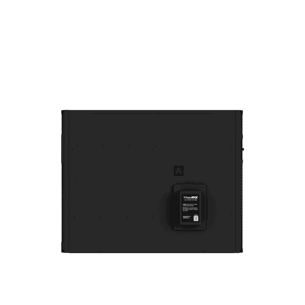 Back panel of the WhisperKOOL Extreme 8000ti showing mounting holes and connector