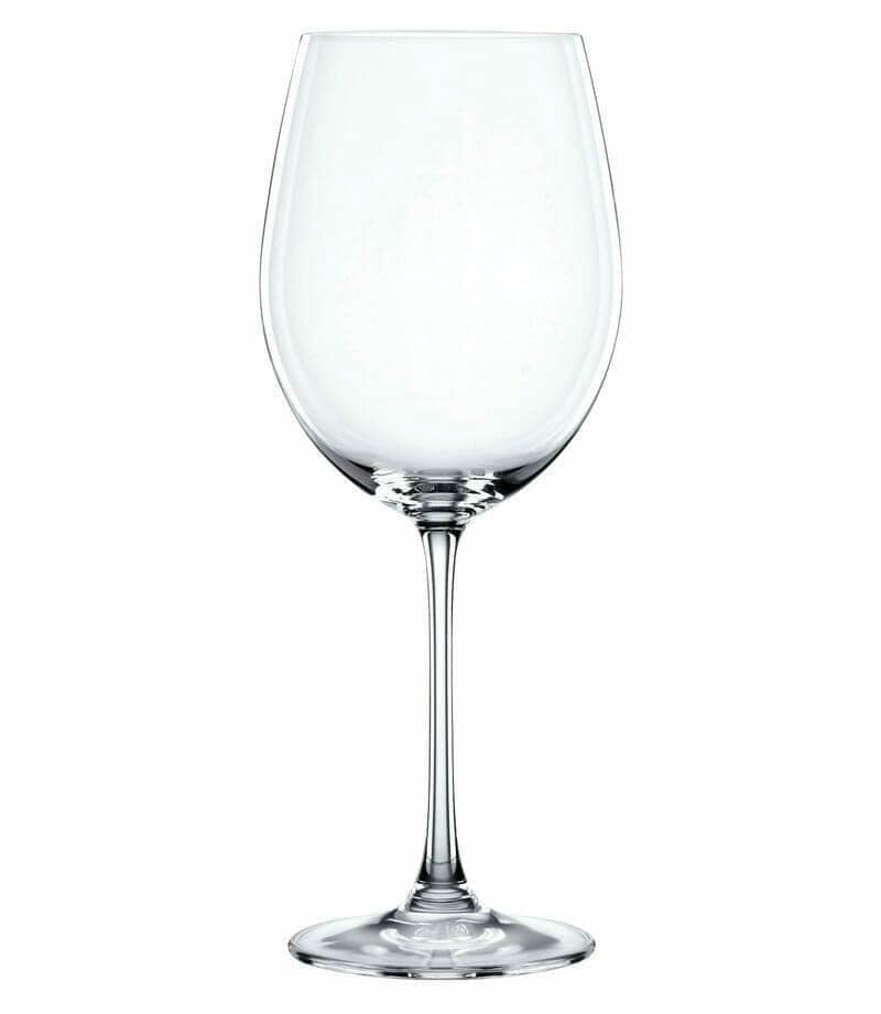 Nachtmann Vivendi Bordeaux wine glass, empty, on a white background