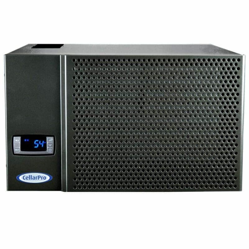 CellarPro through-wall cooling unit, front view on white background