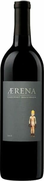 AErena Cabernet Sauvignon bottle with grey label, product photo