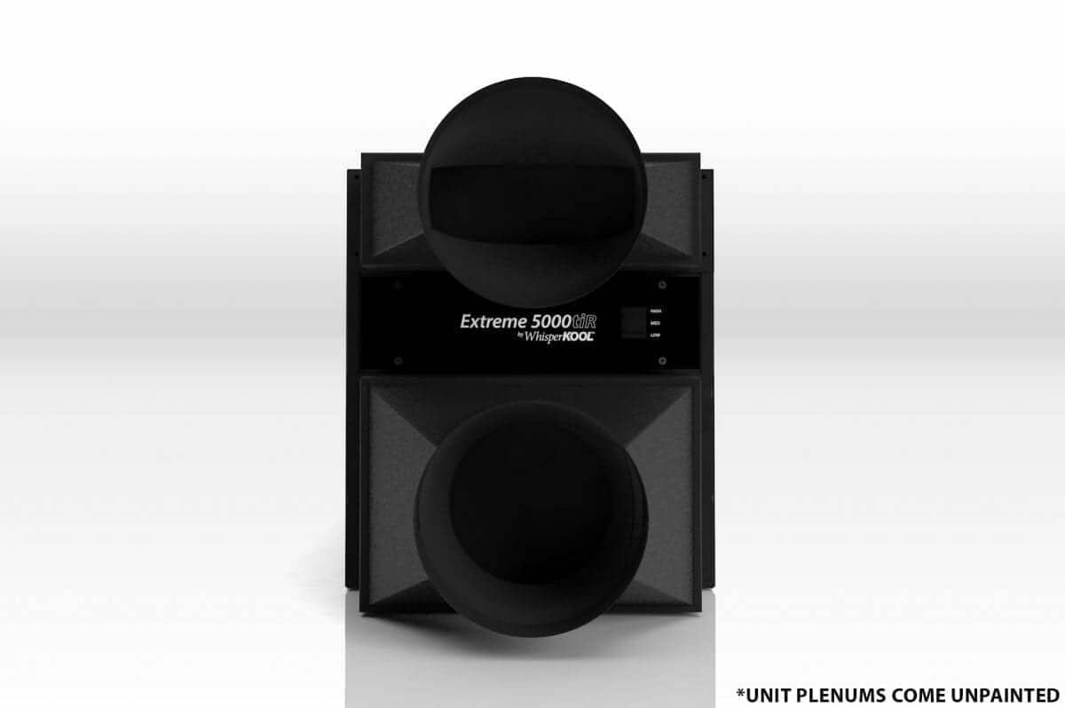 WhisperKOOL Extreme 5000tiR fully ducted cooling unit, front view