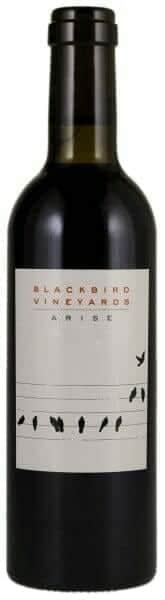 Blackbird Vineyards Arise red blend bottle on white background