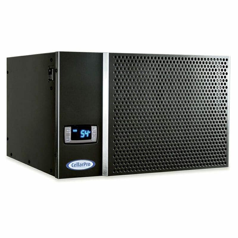 CellarPro 1800 series wine cellar cooling unit, side view