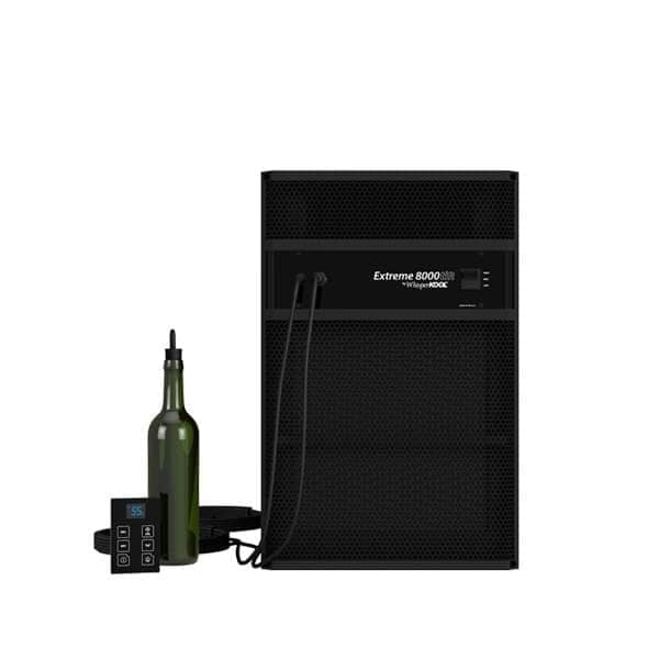 WhisperKOOL Extreme 8000tiR unit shown front-facing with digital control panel