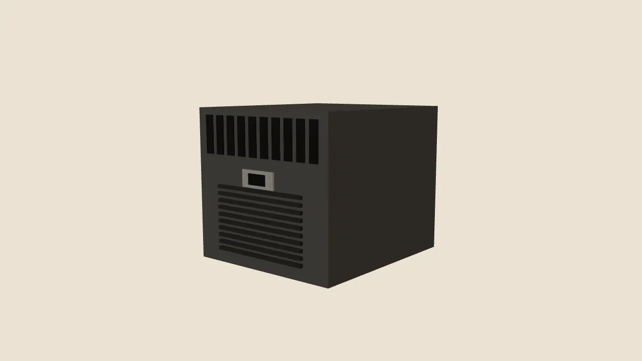 CellarCool CX2200, drawn to its own dimensions.