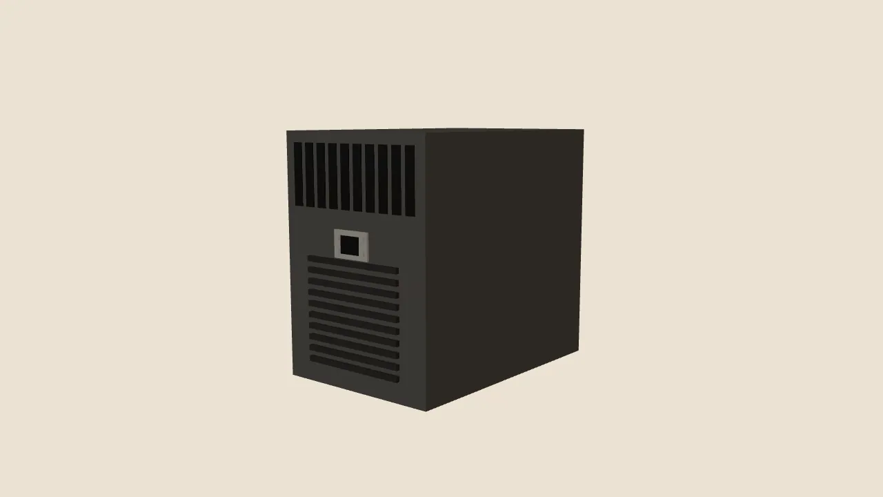 CellarCool CX3300, drawn to its own dimensions.