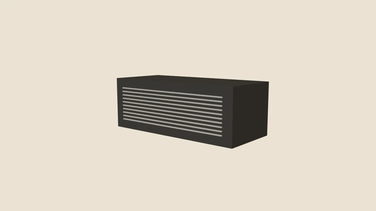 Wine Guardian D200 2 Ton Ducted Cooling Unit, drawn to its own dimensions.