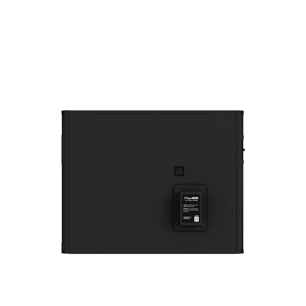 Back panel of the WhisperKOOL Extreme 8000ti showing mounting holes and connector