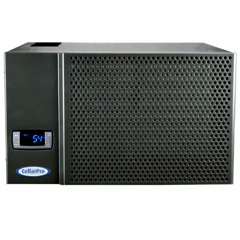 CellarPro through-wall cooling unit, front view on white background