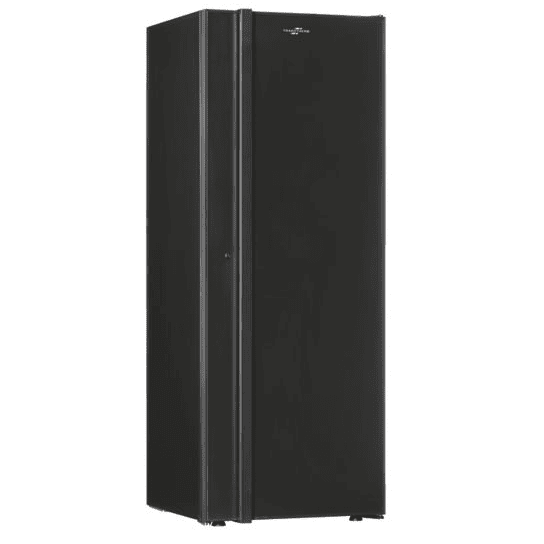 Transtherm Ermitage Prestige wine refrigerator, black solid door